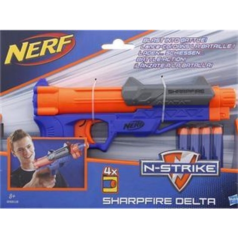 NERF N-Strike SharpFire Delta Blaster