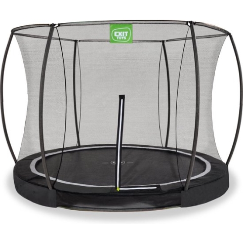 EXIT Black Edition inground trampoline ø244cm - zwart