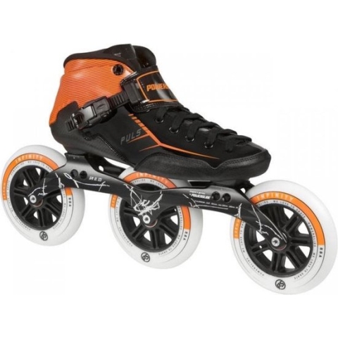 POWERSLIDE PULS SPEED SKATES, 3 WHEELER maat 41