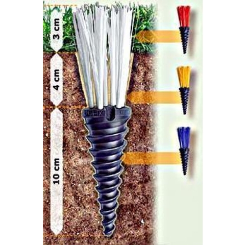 Plifix pluimen - 25 pluimen - Voor het uitzetten van voetbalveld - Voetbal trainingsmateriaal