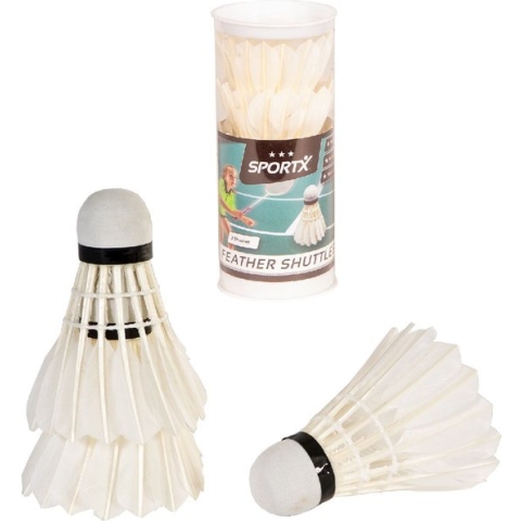 SportX Shuttle Veren Wit 3 in koker