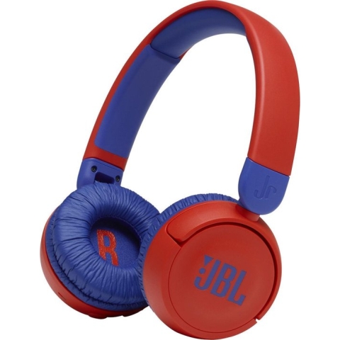 JBL JR310BT Kids - Draadloze on-ear koptelefoon - Rood/Blauw