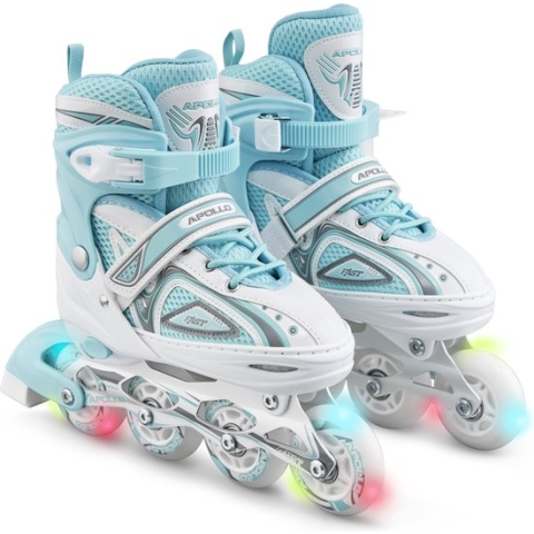 Apollo Verstelbare inline skates Super Blades LED