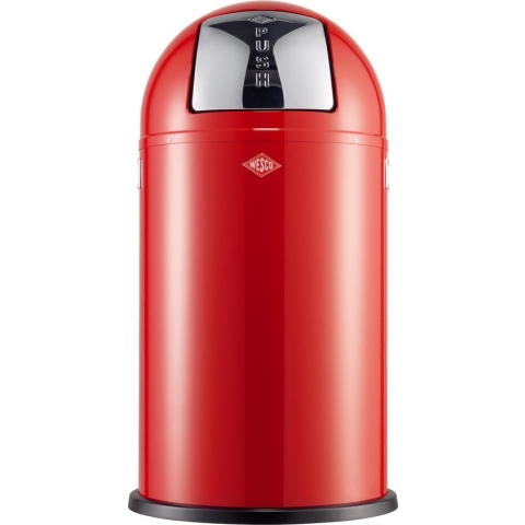 Wesco Pushboy Prullenbak - 50 l - Rood