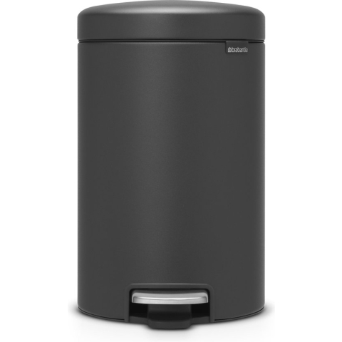 Brabantia newIcon Sense of Luxury Prullenbak - 12 l - Mineral Infinite Grey
