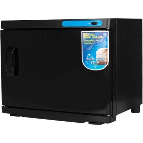 Handdoek verwarmer  zwart/Handdoek Stomer - Steriliserende Stomer - owel Warmer -Handdoek Verwarmer -Towel Heater -UV Sterilisator -23L -240V