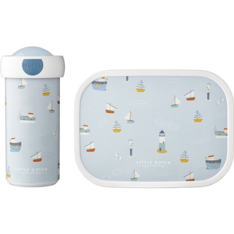 Mepal - Campus lunchset - Little Dutch - Schoolbeker + bento lunchbox - Sailors bay