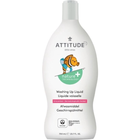 Attitude Little Ones Afwasmiddel Parfumvrij 700 ml