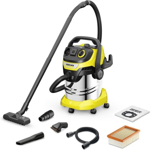 Kärcher WD 5 P S V-25/5/22 Workshop nat- en droogzuiger - 1100W - 25L - ingebouwd stopcontact