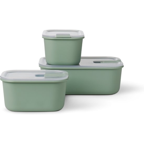 Mepal - EasyClip vershouddoos set 3-delig - 2 x 450 + 1000 ml - Nordic sage