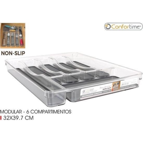 Bestekorganizer Confortime Non Slip Pet (32 x 39,7 x 4,5 cm)