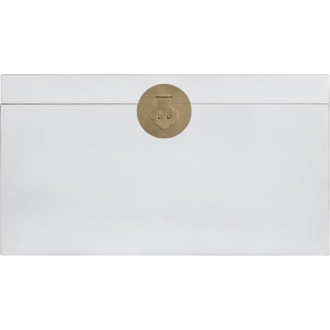 Fine Asianliving Chinese Kist Sneeuw Wit - Orientique Collectie B90xD45xH50cm Chinese Meubels Oosterse Kast