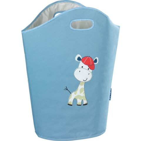 Wenko Wasmand en opbergmand kinderkamer lichtblauw - Lichtblauw - Decoratief