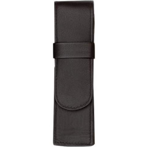 Generic Pennenetui Juscha 14 X 4,5 X 2,5 Cm Leer Zwart