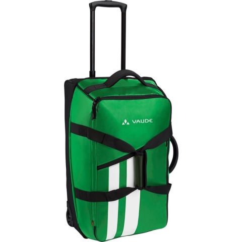 VAUDE Rotuma 65 Reiskoffer - apple green - 3,161 kg - 65 L - om in het midden te openen (met tussenbodem) - vak met ritssluiting aan de voorzijde