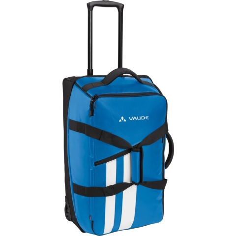 VAUDE Rotuma 65 Reiskoffer - azure - 3,161 kg - 65 L - om in het midden te openen (met tussenbodem) - vak met ritssluiting aan de voorzijde