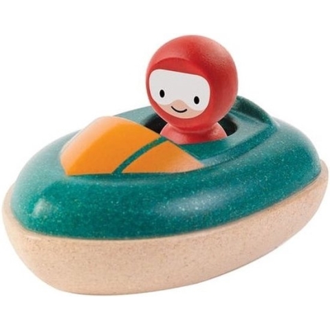 PlanToys Houten Speelgoed Speedboot