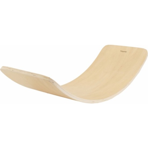 Hippiez houten balance board naturel - jongens en meisjes - balansspeelgoed