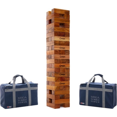 Mega Stapeltoren, tot 200 cm. 40 kg. ECO Hardhout