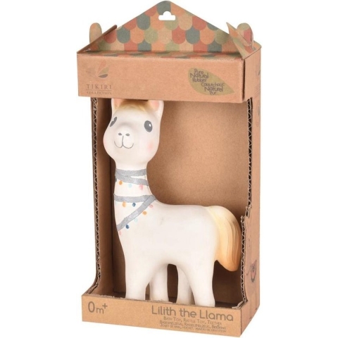 Tikiri Rammelaar Lama 18 Cm Junior Rubber Beige