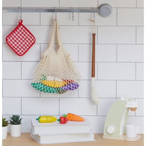 Teamson Kids Houten Speelkeuken Accessoires - Kinderspeelgoed - Rollenspel Speelgoed - 21 Stuks
