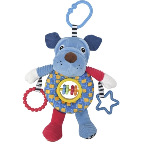 Lorelli Hond Activiteitenknuffel Buggyspeelgoed 1019141-0004