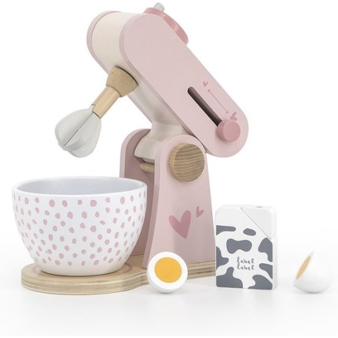 Label Label - Houten Keukenrobot - Houten speelgoed - Roze