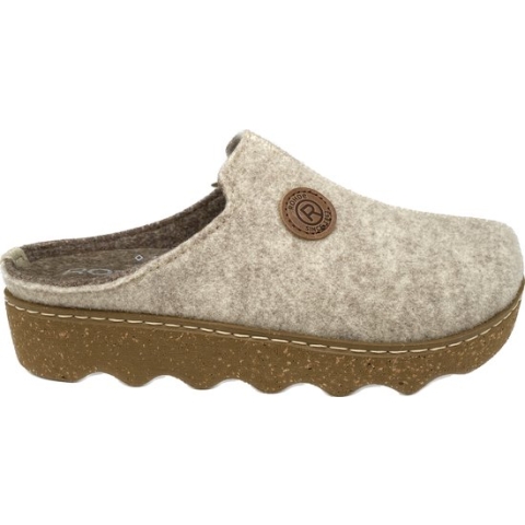 Rohde Dames Pantoffel Muil - 6120-13 lichtbeige - Maat 40