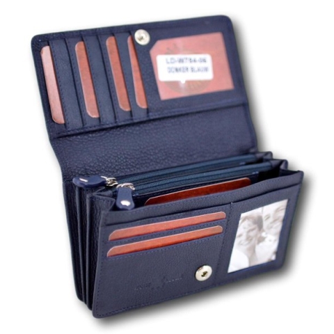 Portemonnee - Portemonnee dames - Portefeuille dames - Beurs - Dames portemonnee - Dames portemonnee leer - Cadeau - Vrouwen cadeautjes - Cadeau voor vrouw - Kado vrouwen - Kado vrouwen verjaardag - Cadeau voor vriendin - Voor haar - Cadeau voor mama
