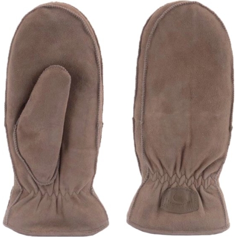 Warmbat Dames Wanten - Taupe - Maat L
