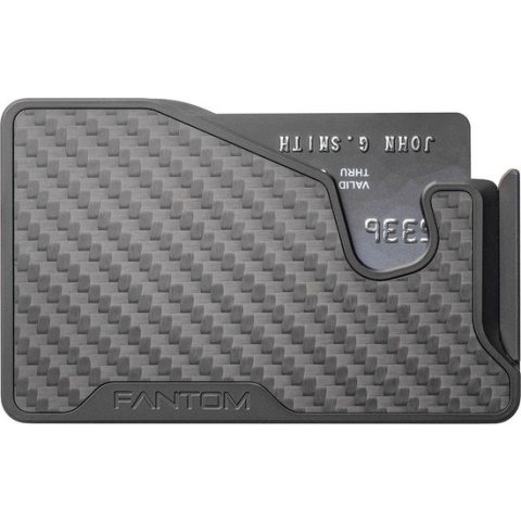 Fantom Wallet - FANTOM M - 4-7cc - RFID wallet - MagSafe compatibel - unisex - carbon fiber