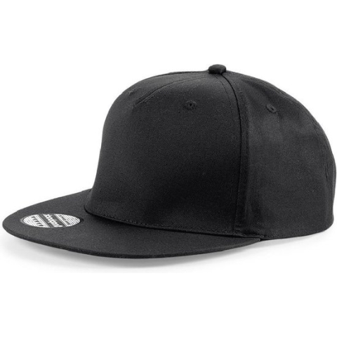 Senvi Snapback Rapper Cap Zwart - One size fits all