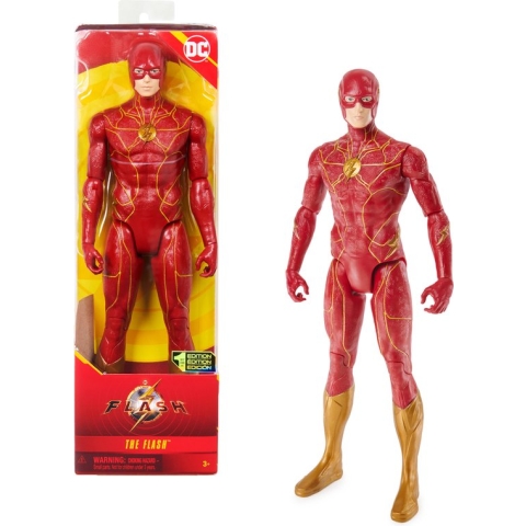 DC Comics - officiële The Flash film collectie - The Flash-actiefiguur van 30 cm