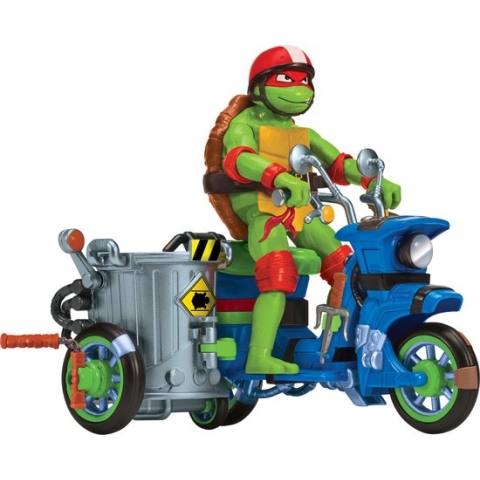 Teenage Mutant Ninja Turtles - Turtle Cycle W/Sidecar & Figure