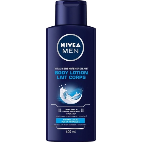 NIVEA MEN Bodylotion - Body Care - 24 Uur Lang Vitaliserend - Verrijkt met Vitamine E - 400 ml