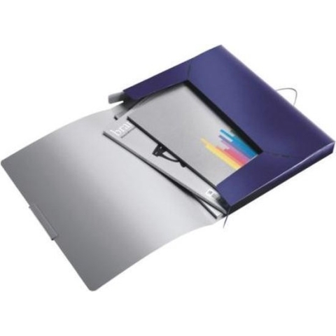 Documentenbox Leitz Style 30mm titaniumblauw