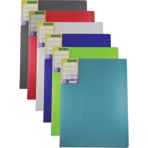 EXXO-HFP #13468 - COMPACT A4 Show Album 40 Tassen - Zwart - 30 Stuks