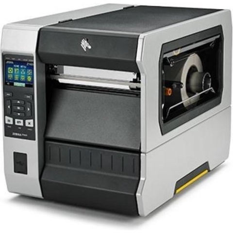 Zebra ZT620, 8 dots/mm (203 dpi), disp. (kleur), RTC, ZPL, ZPLII, USB, RS232, BT, Ethernet