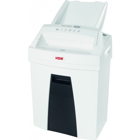 HSM SECURIO AF100 - Papierversnipperaar met autofeed - veiligheidsniveau 4 - snippers - 8 vellen