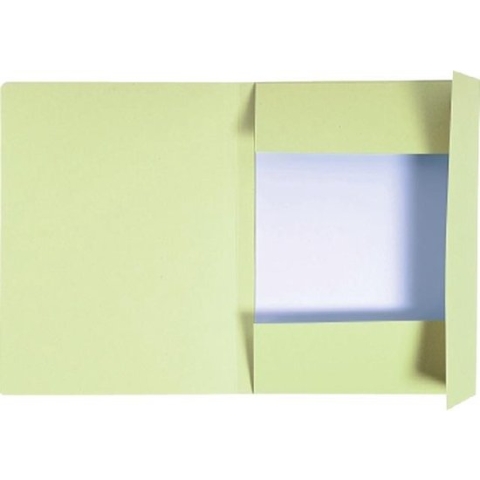 Dossiermap exacompta forever 280 gr 3 kleppen geel