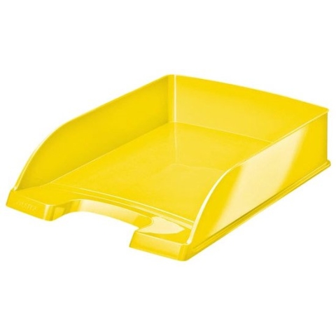 Brievenbak Leitz WOW A4 geel - 5 stuks