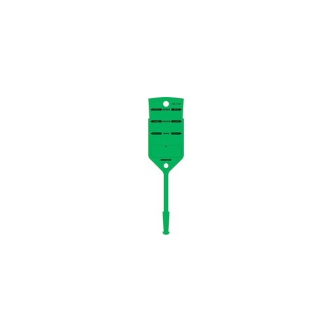 Keytag - 250 Sleutellabels - Key tag - Sleutellabels - Sleutelhanger met lusje Groen