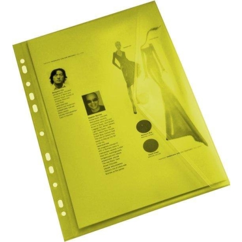 EXXO-HFP #35353 - A4 Ringband Documententas - Geel - 150 stuks (15 pakken @ 10 stuks)