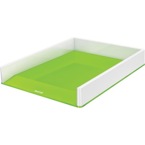 Brievenbak Leitz WOW A4 wit/groen - 4 stuks