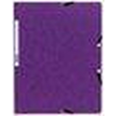 EXACOMPTA Elastomap Nature Future zonder kleppen A4, 400 g/m², violet (verpakking 25 stuks)