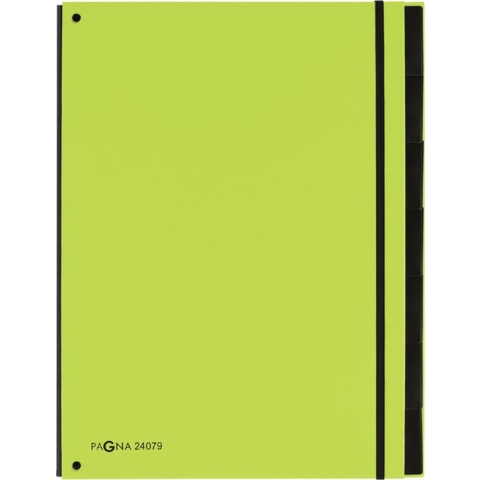 Sorteermap Pagna Trend A4 7 tabs appelgroen