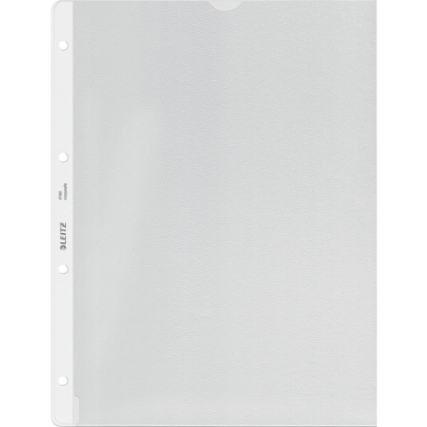 Leitz Premium Showtas - A4 - 0,13 mm - 4-gaats - 100 stuks - Transparant