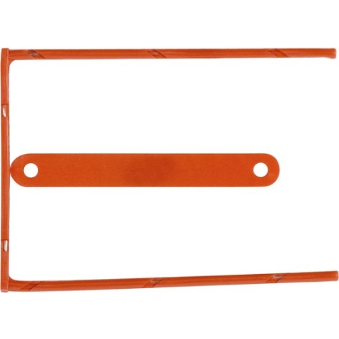 Q-CONNECT archiefbinder D-clip, doos van 100 stuks, rood