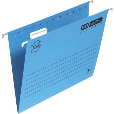 Verticale Hangmap A4 Elba V-bodem Blauw
