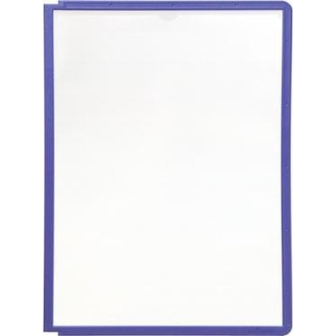 Durable - SHERPA Zichtmap - DIN A4 - Blauw/Violet - 5 stuks